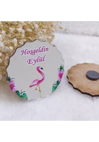 Ahşap Buzdolabı Magnet Ucuz Bebek Magnet(30 Adet)