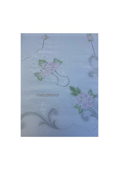 Hazır Dantel İşleme Görünümlü Düz Kendinden Çiçek Desenli Pvc Dikdörtgen Muşamba Masa Örtüsü 122 X 153 Cm Yeşil Hazır Dantel İşleme Görünümlü Düz Kendinden Çiçek Desenli Pvc Dikdörtgen Muşamba Masa Örtüsü 122 X 153 Cm Yeşil
