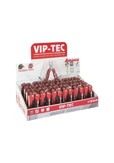 Vıp-tec 9 Parça Mını Fonksiyonel Çakı Pense Vt875191