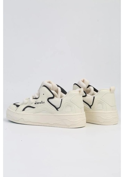 United Colors Of Benetton Benetton Bni-10100 Kalın Taban Kadın Sneakers Spor Ayakkabı 001