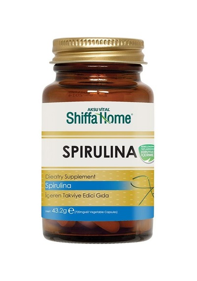 Aksu Vital Shiffa Home Spirulina Kapsül (Yosun Hapı)