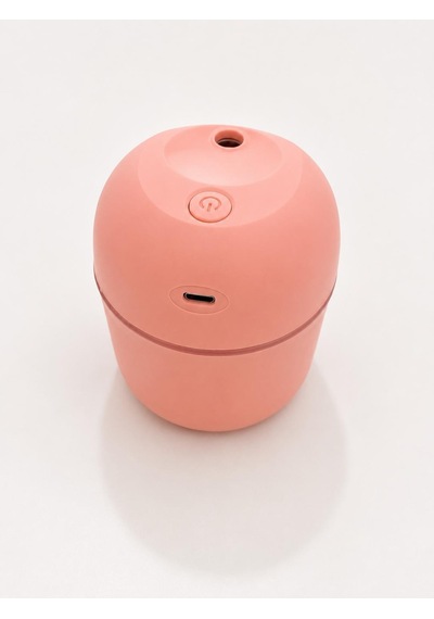 220 Ml Hava Nemlendirici Led Işıklı Aroma Difizörü-pembe