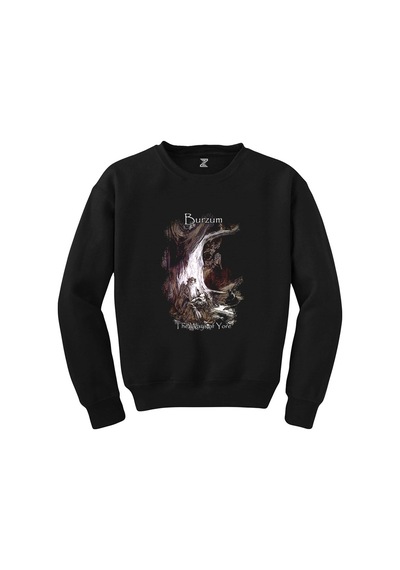 Burzum The Ways Of Yore Siyah Sweatshirt Siyah