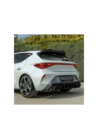 Cupra Leon 2020+ Spoiler Piano Black Bagaj Üstü Spoiler Eki