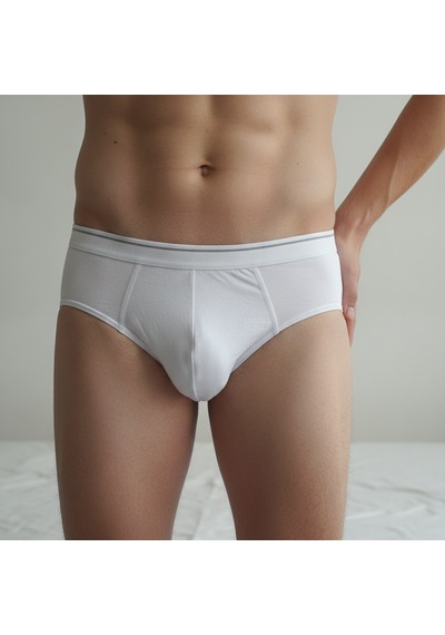 Bonbon Erkek Beyaz Renk Slip Bb2533