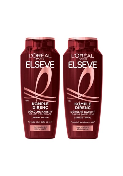 Komple Direnç Dökülme Karşıtı Şampuan 400ml X 2 Adet
