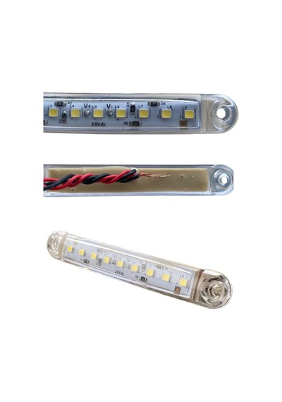9 Ledli 10 Adet Parmak Led Beyaz