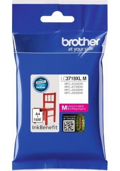 Brother Lc 3719Xl M Kırmızı Mürekkep Kartuşu Lc3719Xl