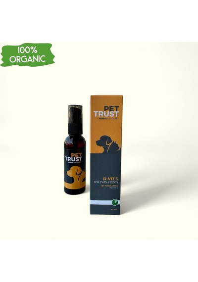 Pettrust Herbal Pet Care Kedi ve Köpekler İçin Vitamin-d Takviyesi