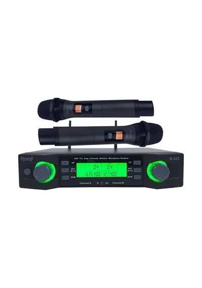 Roof R-203 Uhf 2 El Telsiz Mikrofon