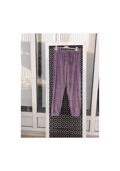 Çınar Boutique Kadife Eşofmanaltı Lila Lila