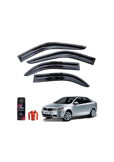 Kia Cerato Mügen Cam Rüzgarlığı 2009-2015 Arası 4 Lü Takım+koku