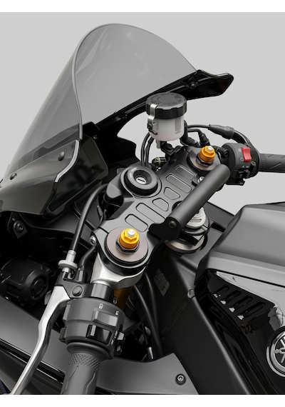 Yamaha R7 Smart Bar - Telefon / Kamera Tutucusu Mat Siyah