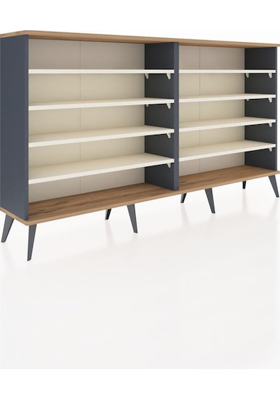 Arges Konsol 8 Raflı 176x30x99 Antrasit-çam/aytaşı Atlas Çam/aytası - Antrasıt Arges Konsol 8 Raflı 176x30x99 Antrasit-çam/aytaşı Atlas Çam/aytası - Antrasıt