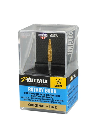 Kutzall  T-18-eg Konik Çam Tipi Törpü İnce Diş 3.1 MM Sap