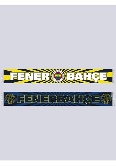 Unısex Sarı Lacivert Fenerbahçe Şal Lacıvert-sarı