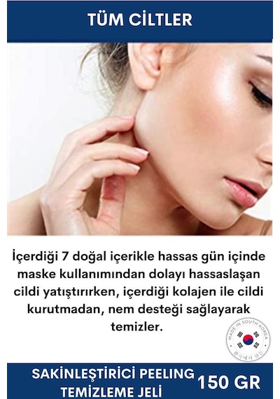Dermal Dr + Medm Sakinleştirici Peeling Etkili Gözenek Temizleme Jeli
