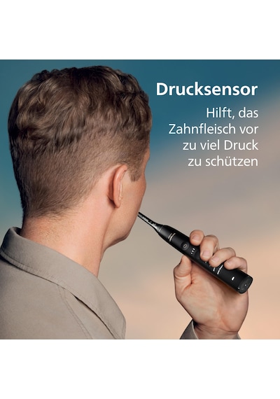 Philips Sonicare Diamondclean 9000 Elektrikli Diş Fırçası, Uygulamalı Sonik Diş Fırçası, Basınç Sensörü, 4 Fırçalama Modu, 3 Yoğunluk Seviyesi, Şarj Camı Ve Usb Seyahat Çantası, Siyah, Model Hx9911/09