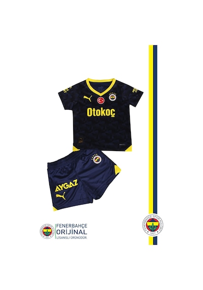 Fenerium Fenerbahçe 23-24 İsme Özel Çocuk Forma Set Kutulu 055 Lacivert