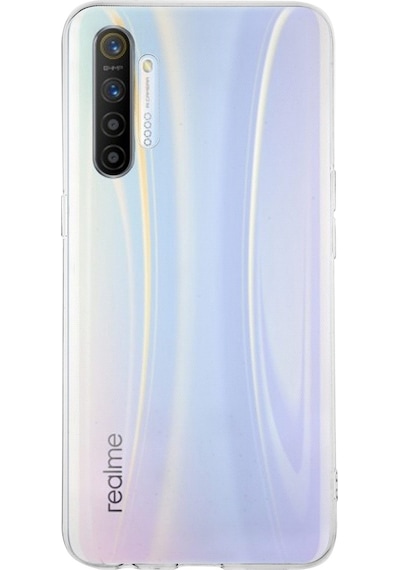 Realme Xt Kılıf 1mm Süper Silikon Şeffaf Kapak