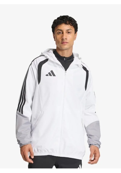 Adidas Kb0140 Tiro 26 Competition All Weather Jacket Erkek Yağmurluk Beyaz