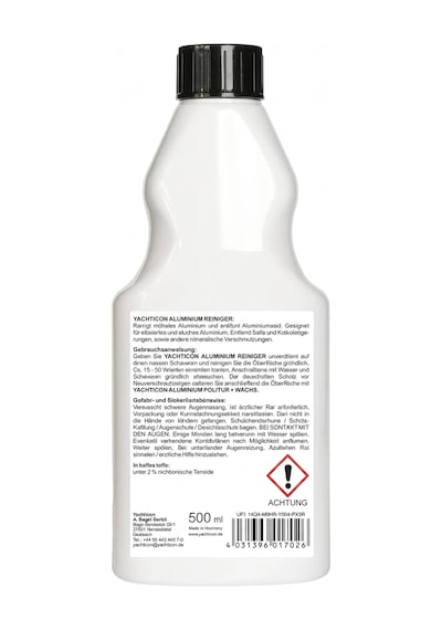 Yachticon - Alüminyum Temizleyici 500 Ml - Direklerinizde Ve Metal Aksamlarınızda Oksidasyona Son
