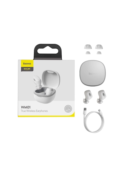 Baseus Encok WM01 TWS Bluetooth Kulak İçi Kulaklık