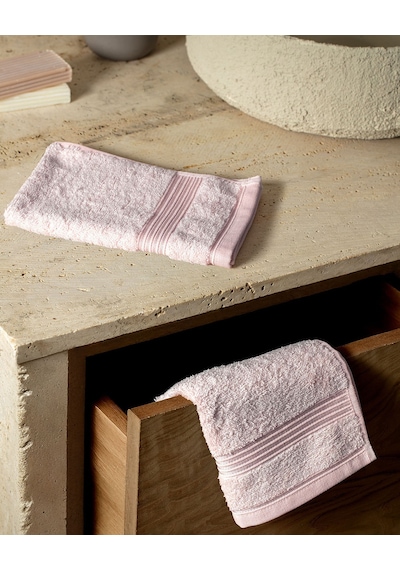 Clarette 2'li Pamuklu El Havlusu - Pembe - 30x46 Cm 8684427175569 Pudra