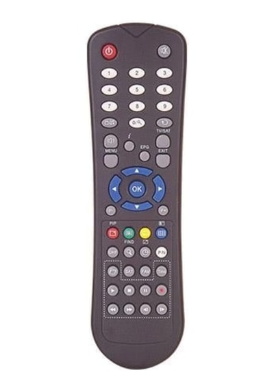Weko Mersat Yumatu Hd Pvr'li Uydu Alıcı Kumandası