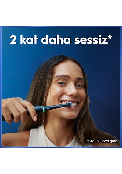 Oral-b Io3 Siyah Şarjlı/elektrikli Diş Fırçası, 1 Fırça Başlığı,