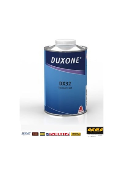 Duxone Dx32 Hızlı Akrilik Tiner 1 Litre