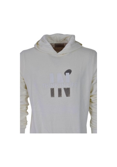 Erkek Kapüşonlu Baskılı Basic Sweatshirt R2222 Bgl-st03194 001