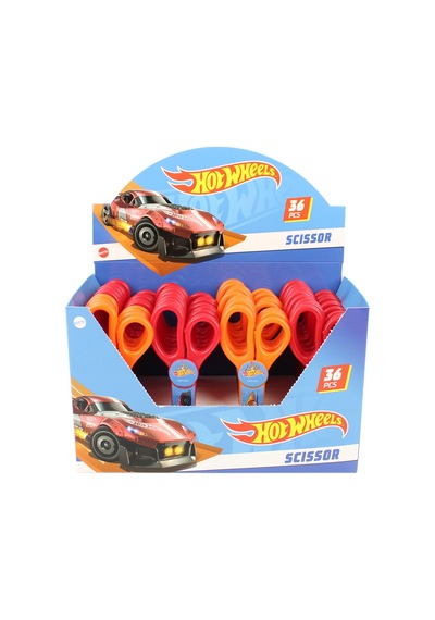 Kalem Çantası , Hot Wheels Korumalı Makas , Hot Wheels Alüminyum Matara Kırmızı