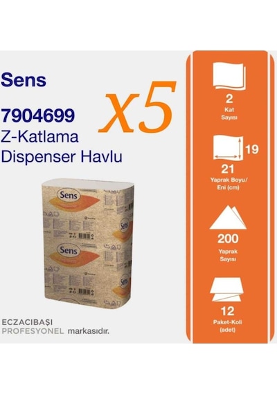 Sens Z Katlı Havlu 60x200