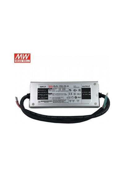 Xlg-150-24-a Xlg15024a 24vdc,6.25amp,current Adj., 16.8 24vdc Cc Meanwell