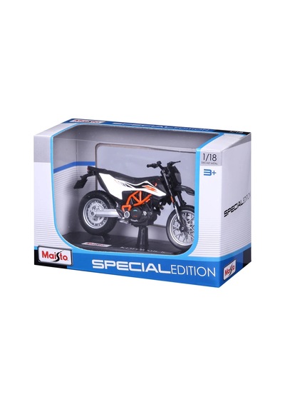 Maisto Ktm 690 Smc R Model Motor 34007 1/18 Model Araba