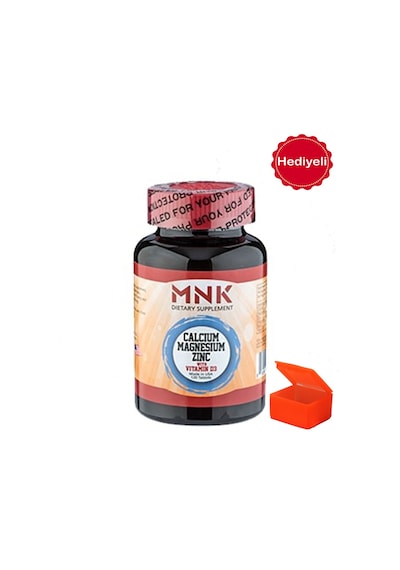 Mnk Calcium Magnesium Zinc With Vitamin D3 120 Tablet