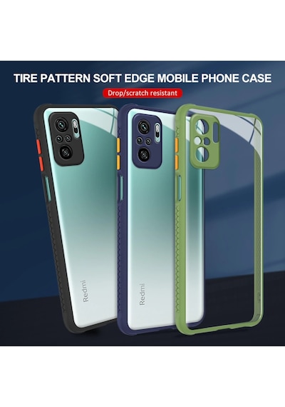 Xiaomi Redmi Note 10 Pro Kilif Lens Korumali Arkasi Seffaf Kapak 473452058