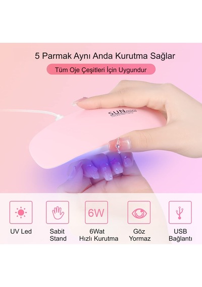 Hymark Mini Jel Tırnak Oje Kurutma Makinesi