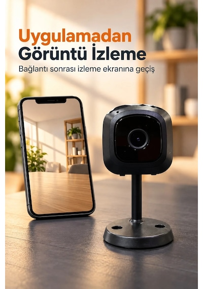 Ers Telefondan İzlenebilen Standlı Wifi Kamera