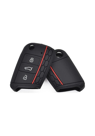 Volkswagen Seat Skoda Polo Tiguan Golf 7 Silikon Anahtar Kabı  Üründür