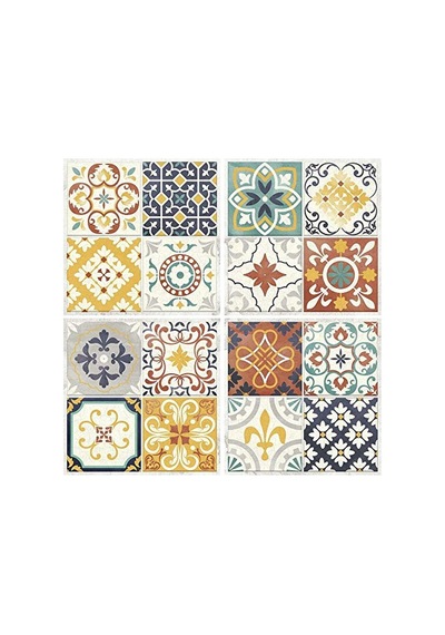 Ispanyol Terracotta Soy Ve Yapıştır Arası Çok Renkli