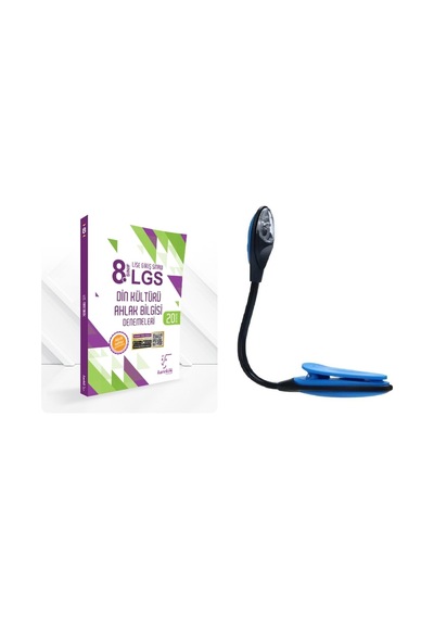 Karekök Yayınları 8 Sınıf Güçlendiren Din Kültürü Ve Ahlak Bilgisi Deneme + Kitap Okuma Işığı Hediye