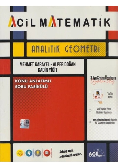Acil Matematik Analitik Geometri Konu Anlatımlı Soru Fasikülü