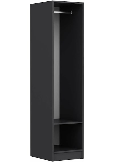 Minar Kale 1 Kapaklı Dolap Antrasit - Dore 190cm