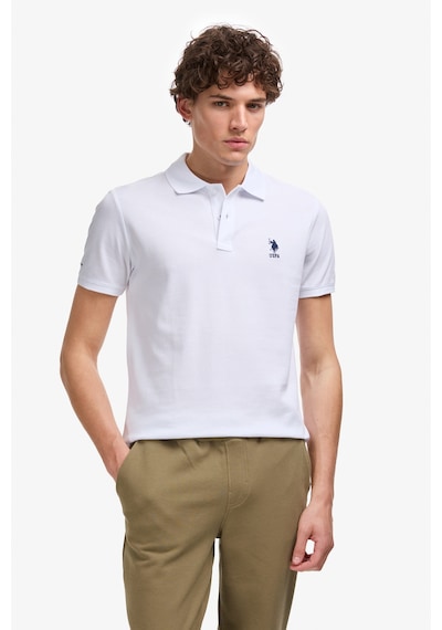U.S. Polo Assn. U.s. Polo Assn. Erkek Beyaz Tişört Basic 50322304-vr013
