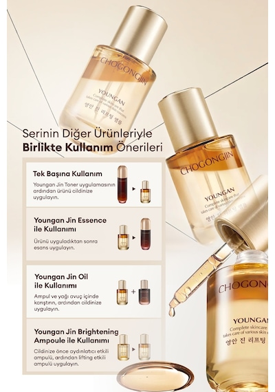 Missha Chogongjın Youngan Jin Lifting Kırışıklık Karşıtı, Sıkı Görünüm Sunan Nemlendirici Ampul
