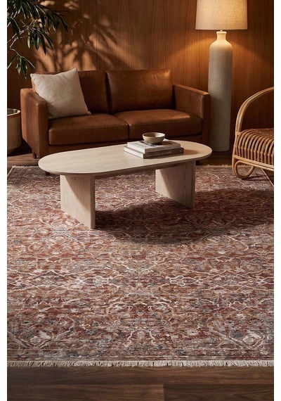 Hoom Rugs Otantik 2605 Multi Vintage Desenli Salon Halısı Çok Renkli