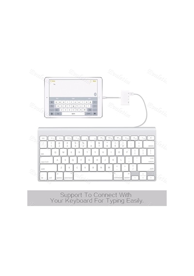 Apple Uyumlu iPhone iPad Usb Sd Microsd Kart Okuyucu 4333P Çevirici Dönüştürücü