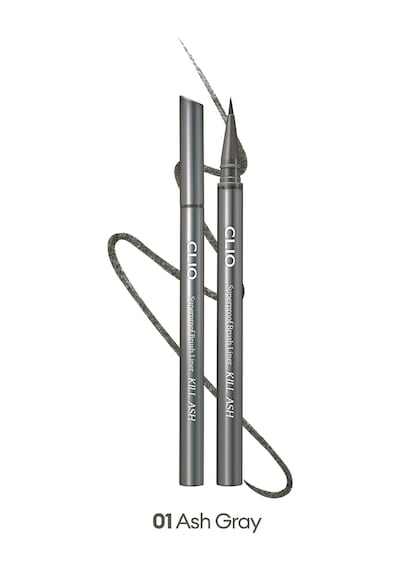 Clio Superproof Brush Liner Kill Ash 001 Ash Gray